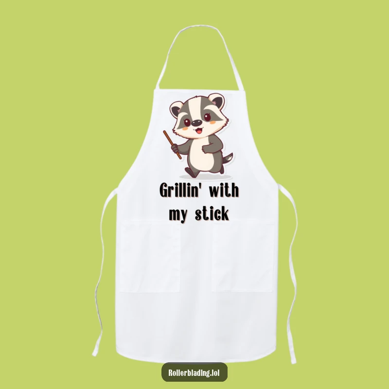 Funny Badger Cruise Apron - Kitchen Fun, Proud Cook, Perfect Funny Gift