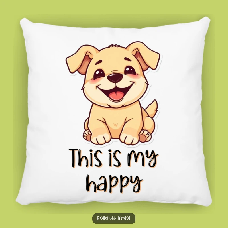Funny Pup Pillow - Cuddle Up with this Rolling Dog Gift