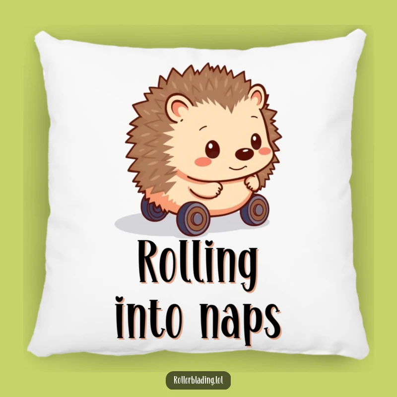 Funny Hedgehog Pillow: Cozy Cautious Comfort, Adorable Funny Gift