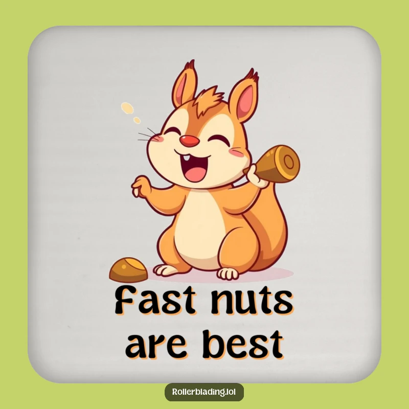 Funny Squirrel Coaster - Protect Surfaces with this Hilarious Gift