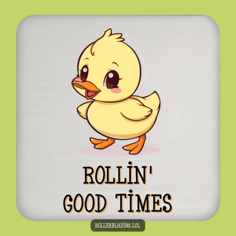Funny Little Duck Rolling Coaster - Protect Surfaces & Determined Gift