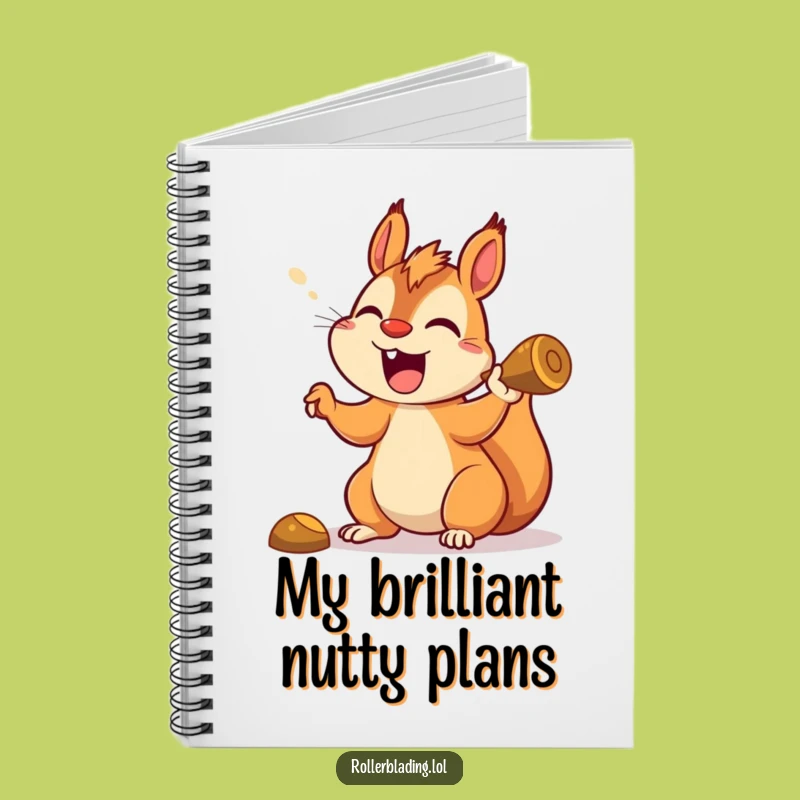 Funny Squirrel Notebook - Jot Down Ideas with this Hilarious Gift